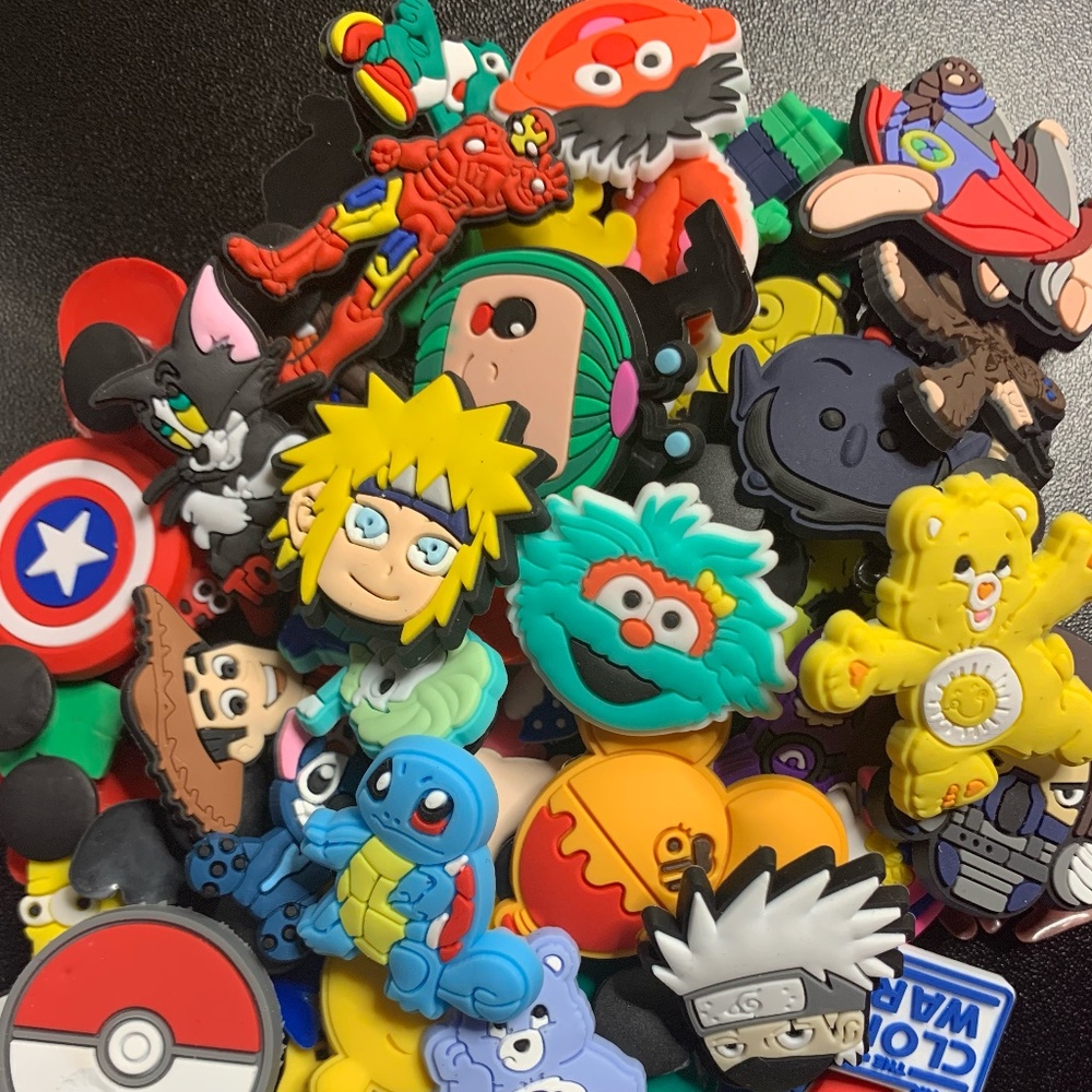 10pc Mystery Croc Charm Bag